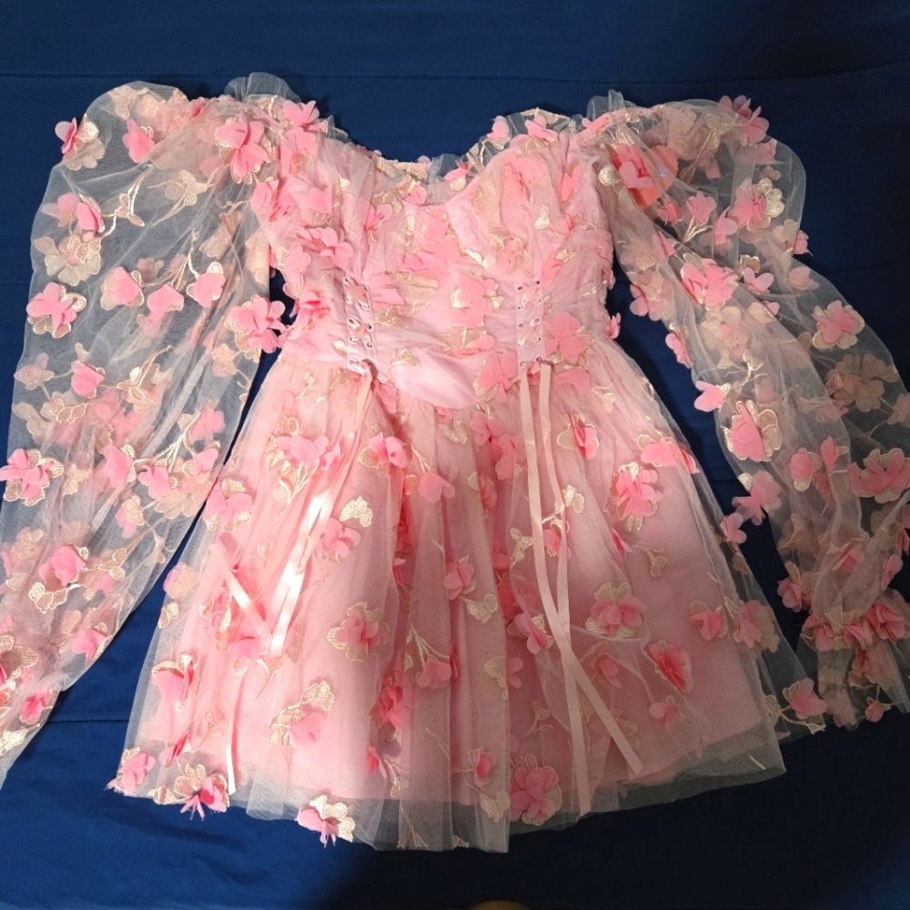 BNWT Sugar Thrillz Flower Dress Seen Ok Tiktok